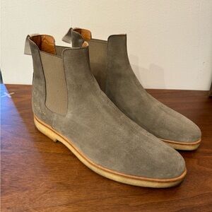Common projects suede Chelsea boots